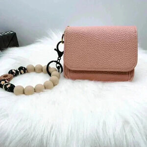 Pink Wallet Wristlet 2